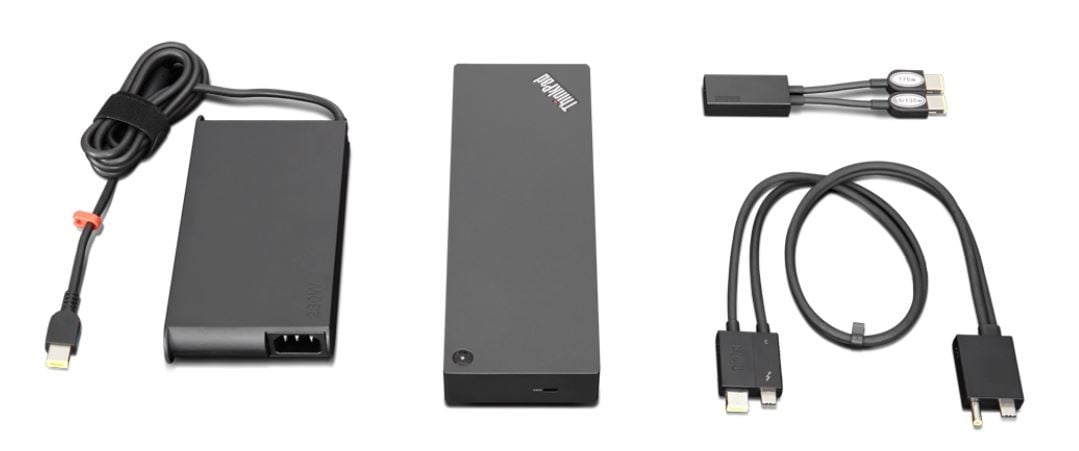 Lenovo ThinkPad Thunderbolt 3 Workstation Gen 2 Avec fil Noir
