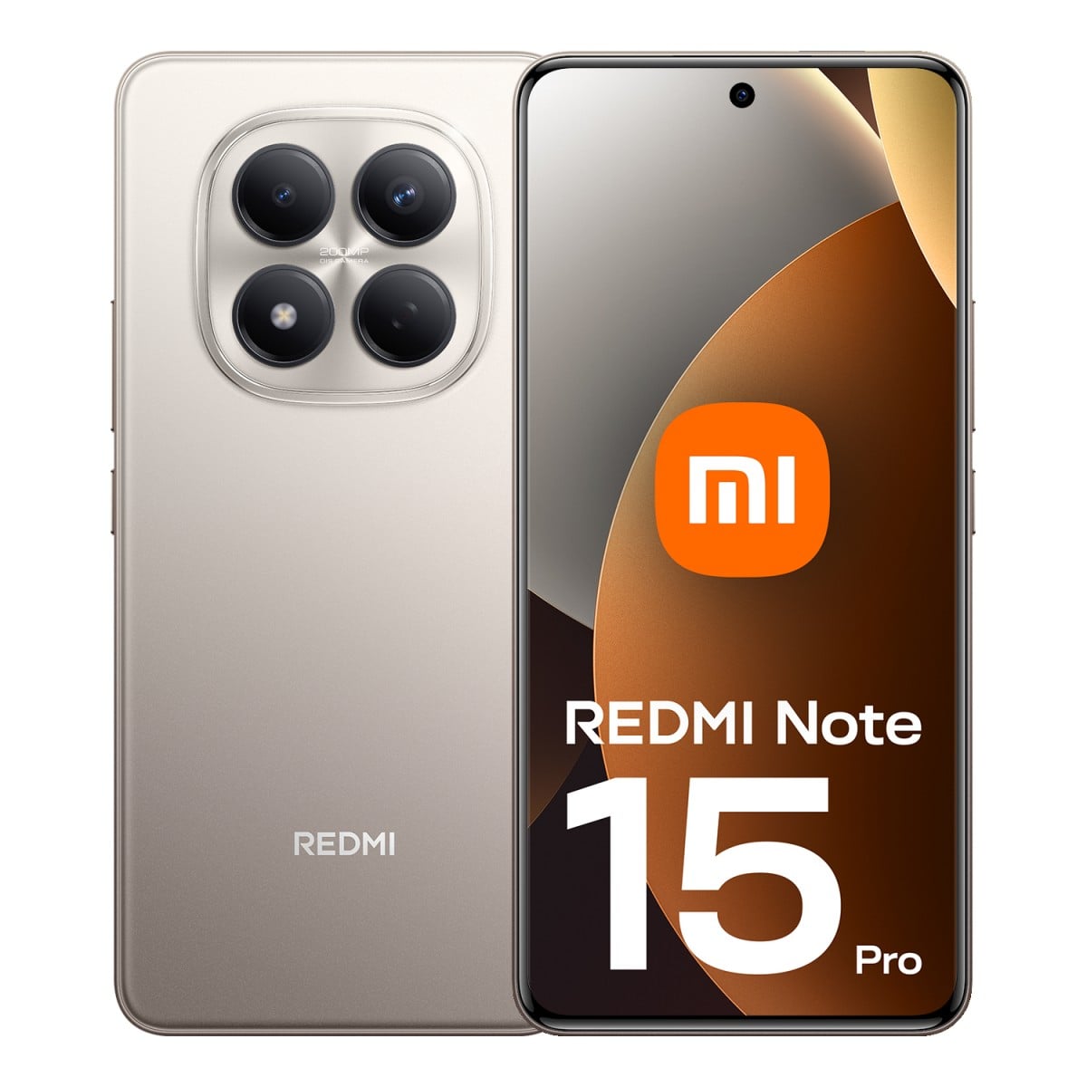 "Xiaomi Redmi Note 15 Pro 17,2 cm (6.77"") 4G 8 Go 256 Go 6500 mAh Titane"