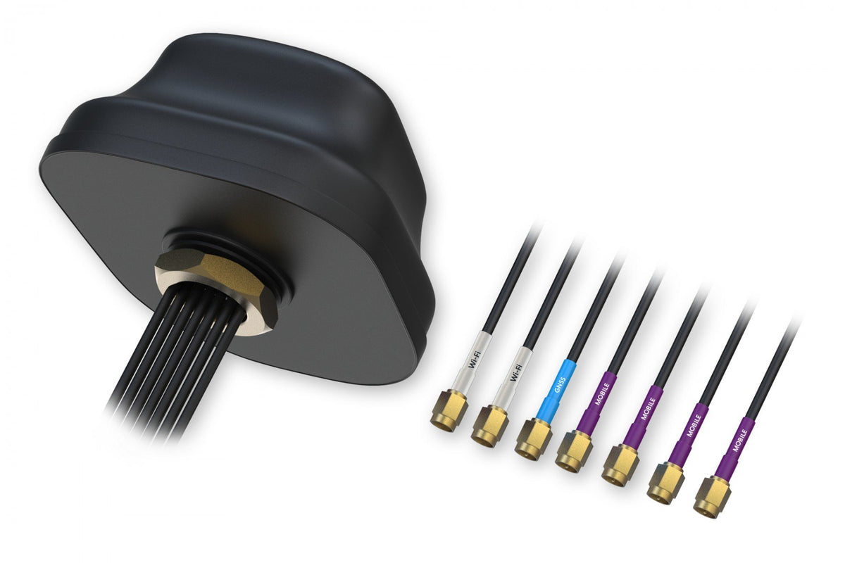TELTONIKA NETWORKS 5G COMBO MIMO mobile/GNSS/WiFi roof SMA antenna