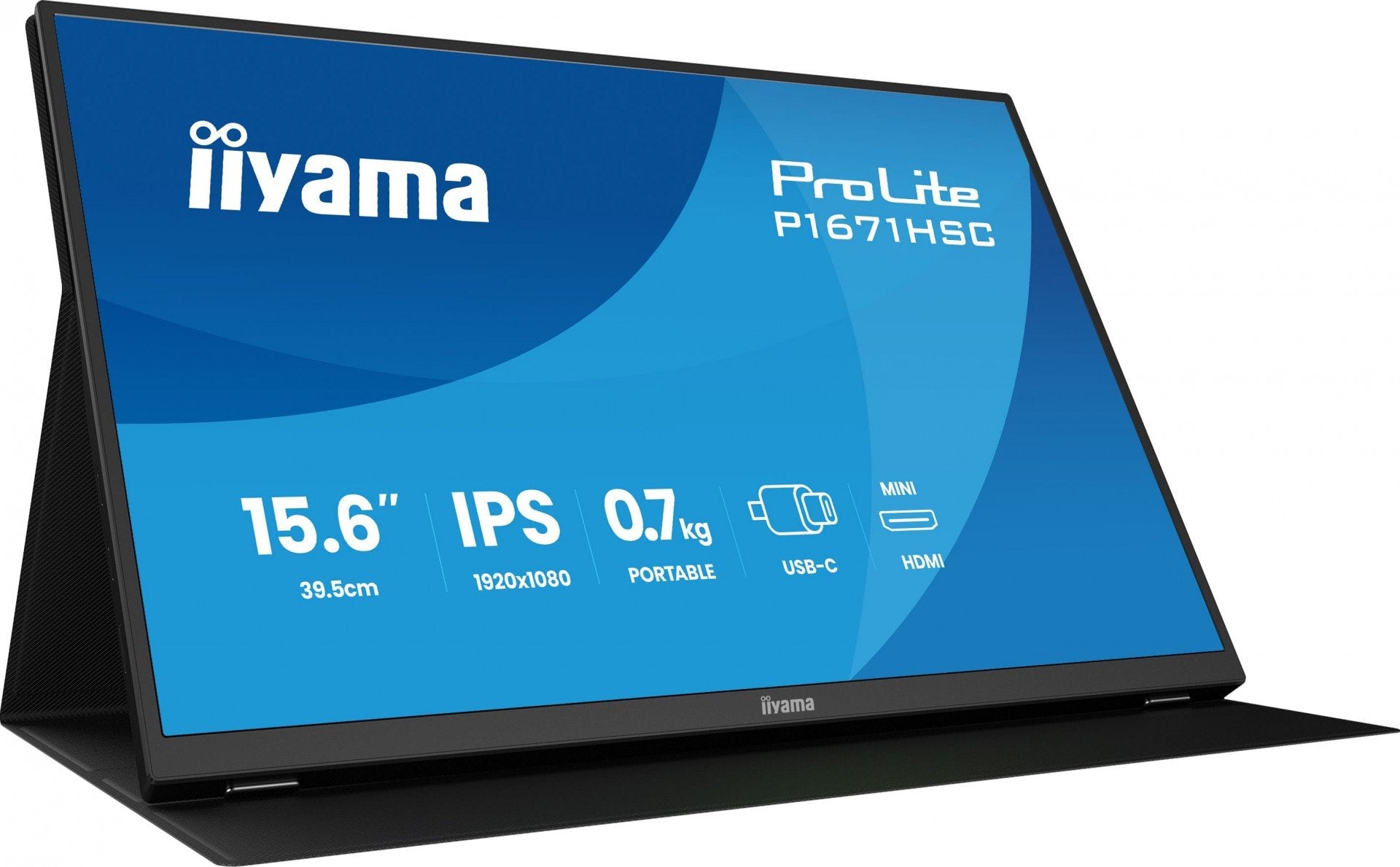 iiyama P1671HSC-B1 15.6" Portable Monito