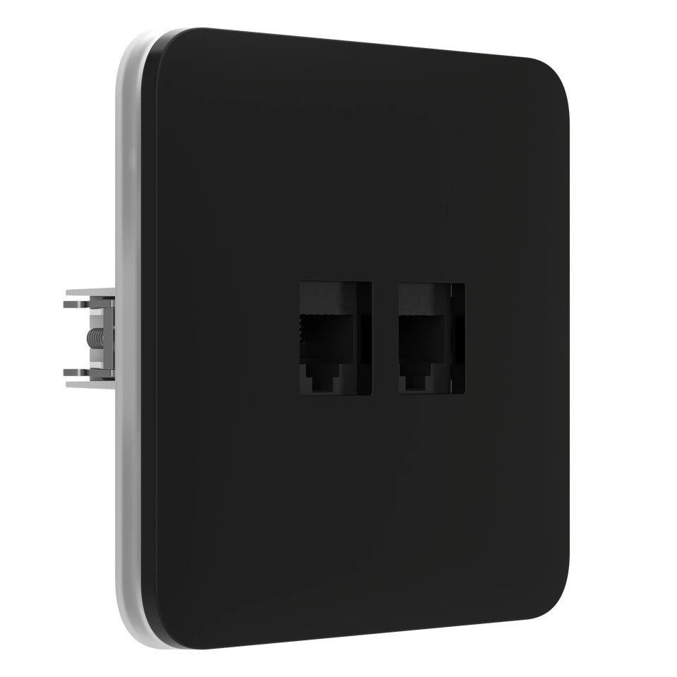 Ajax Systems 126188.317.BL SoloCover (LAN) - noir