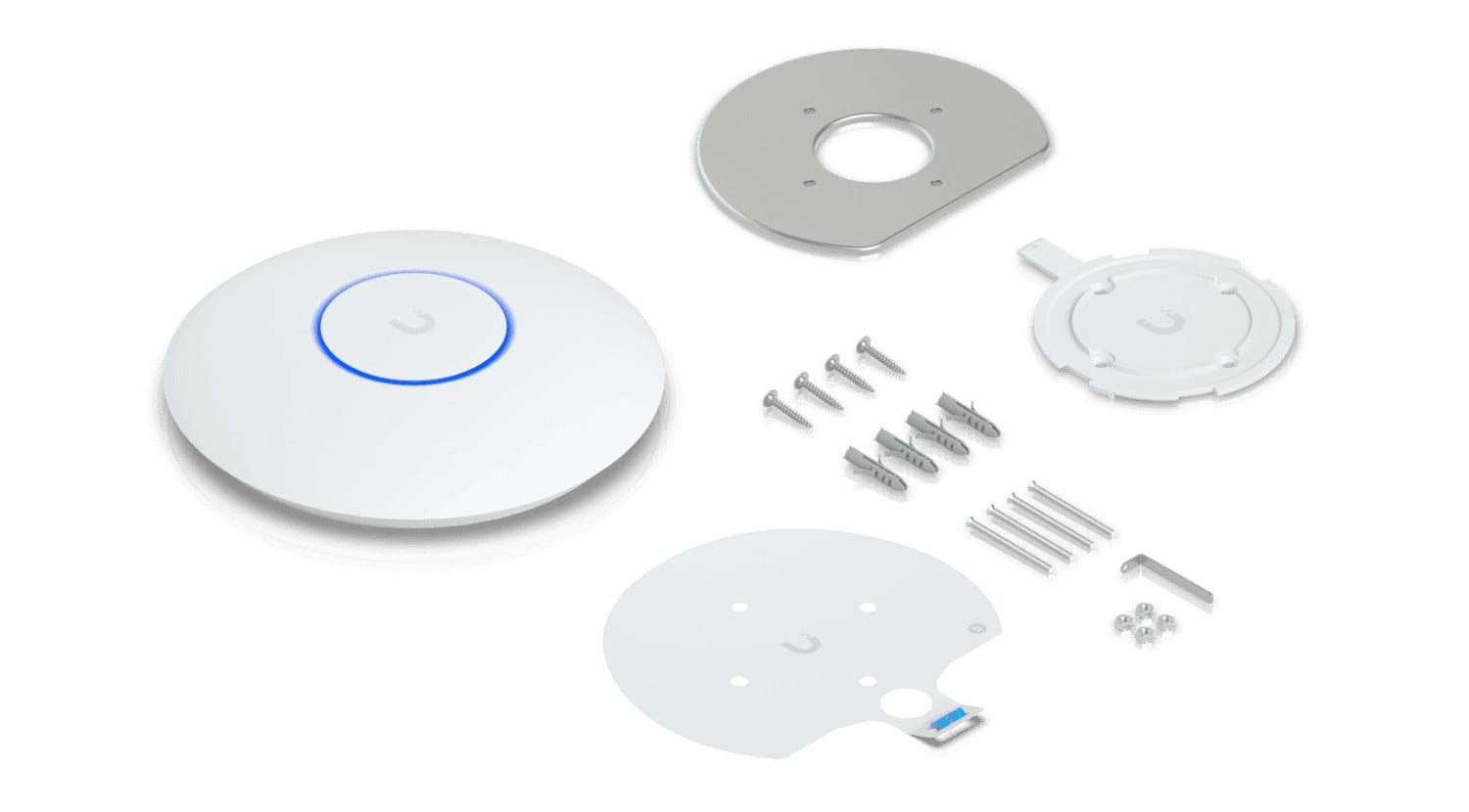 Compact ceiling-mounted WiFi 7 AP with