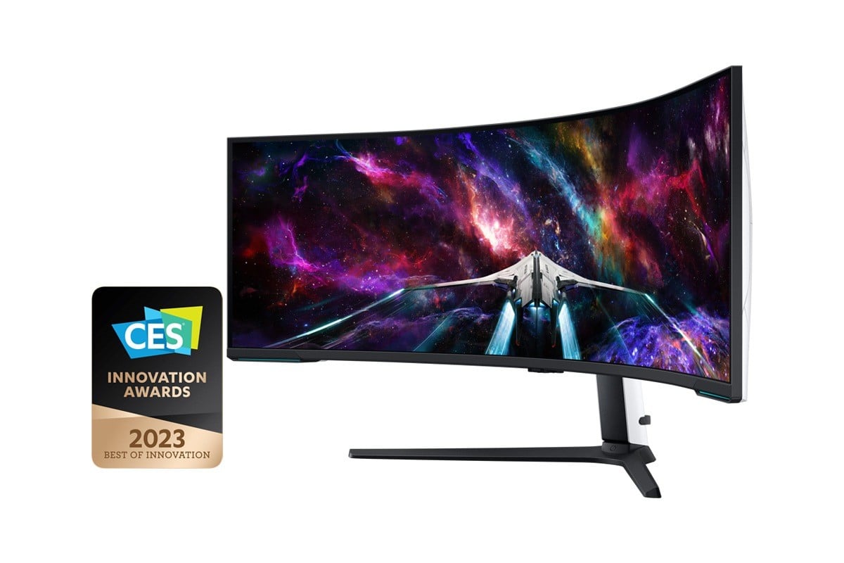 SAMSUNG LS57CG952NUXEN Odyssey G9 57p DWQHD VA 32:9 420cd/m2 2500:1 1ms 240Hz Black