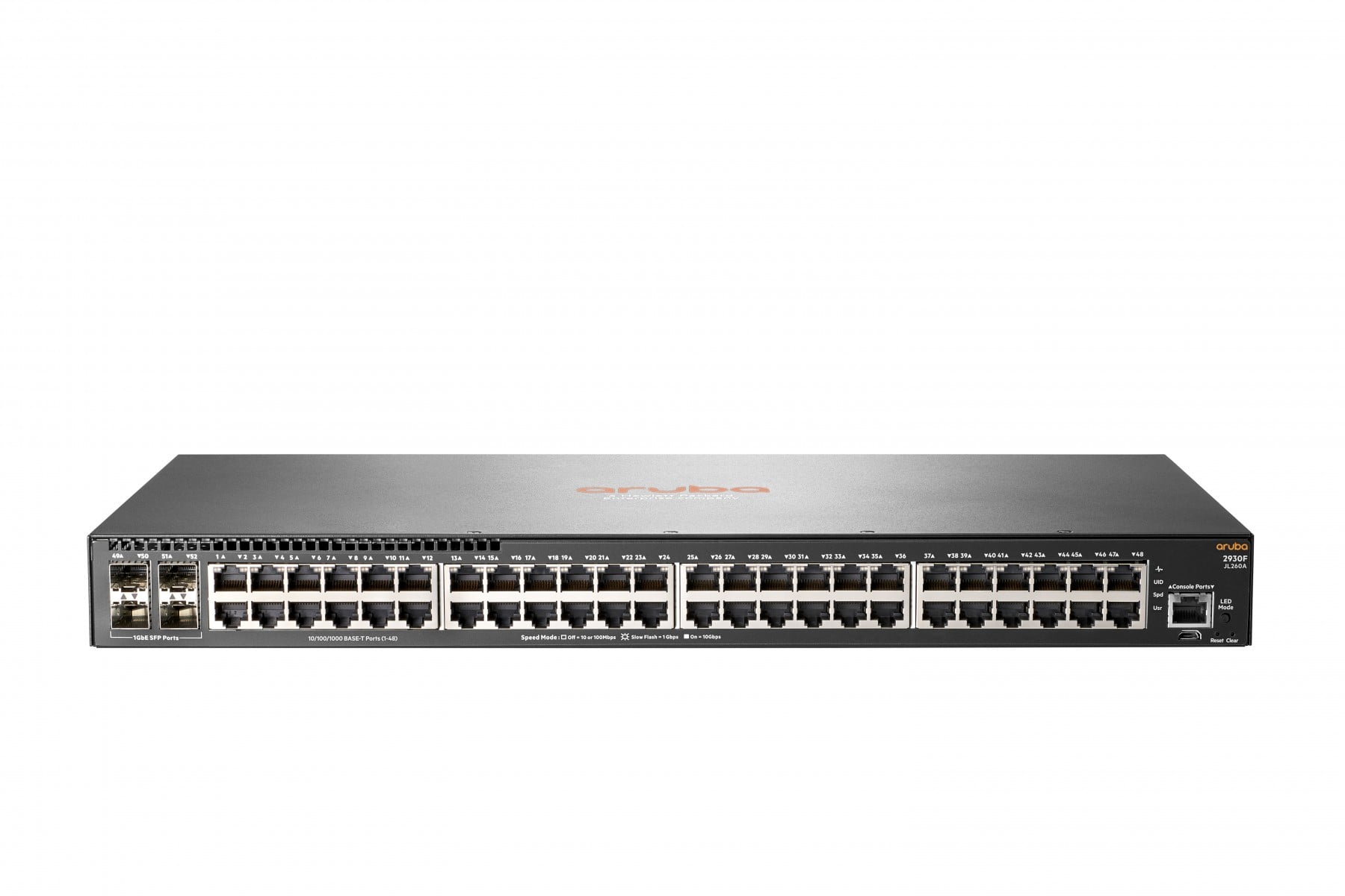 HPE Aruba 2930F Switch 48G 4SFP Europe English