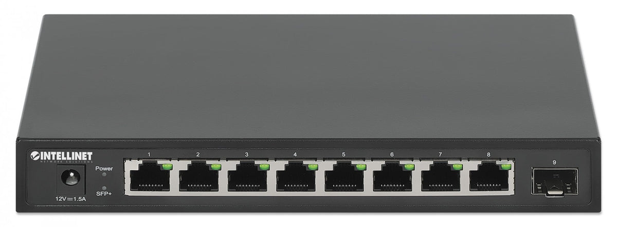 Intellinet 562096 commutateur réseau Non-géré 2.5G Ethernet (100/1000/2500) Noir