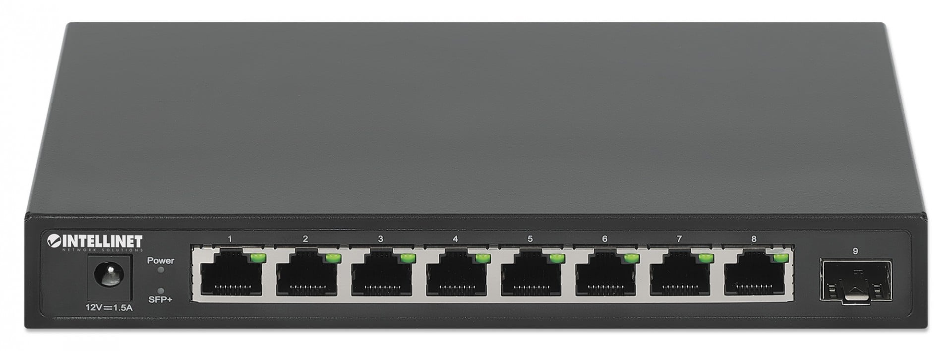 Intellinet 562096 commutateur réseau Non-géré 2.5G Ethernet (100/1000/2500) Noir