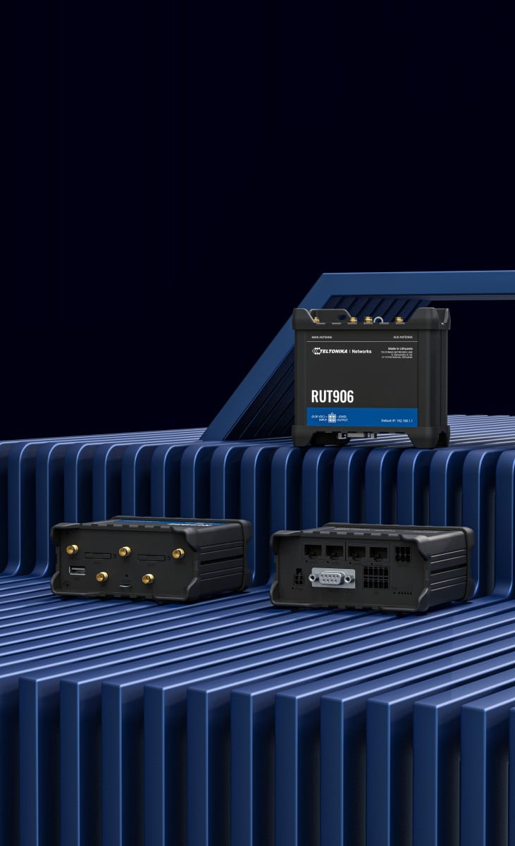 TELTONIKA NETWORKS RUT906 4G/LTE/3G/2G WiFi router