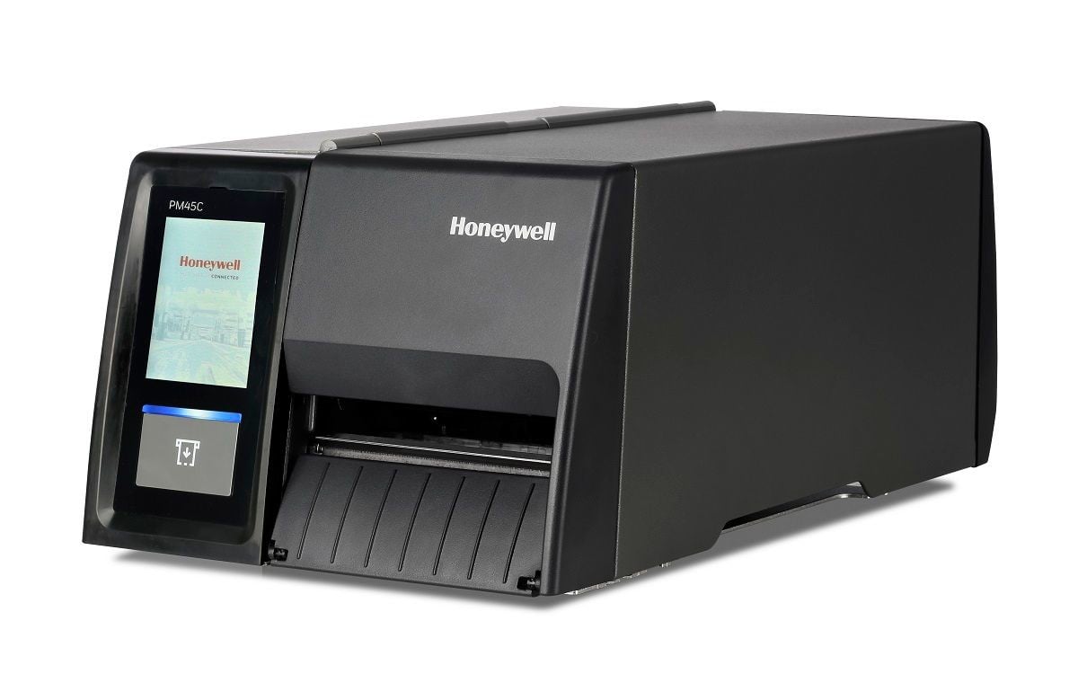 Honeywell PM45 Compact imprimante pour étiquettes Transfert thermique 300 x 300 DPI 300 mm/sec Avec fil Ethernet/LAN