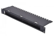 Digitus Panneau de passe-câbles avec joint balai pour armoires de 483 mm (19 po), 1 UH