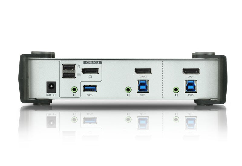 Aten CS1912 switch KVM DisplayPort 1.1/USB 3.0/HP -2 ports