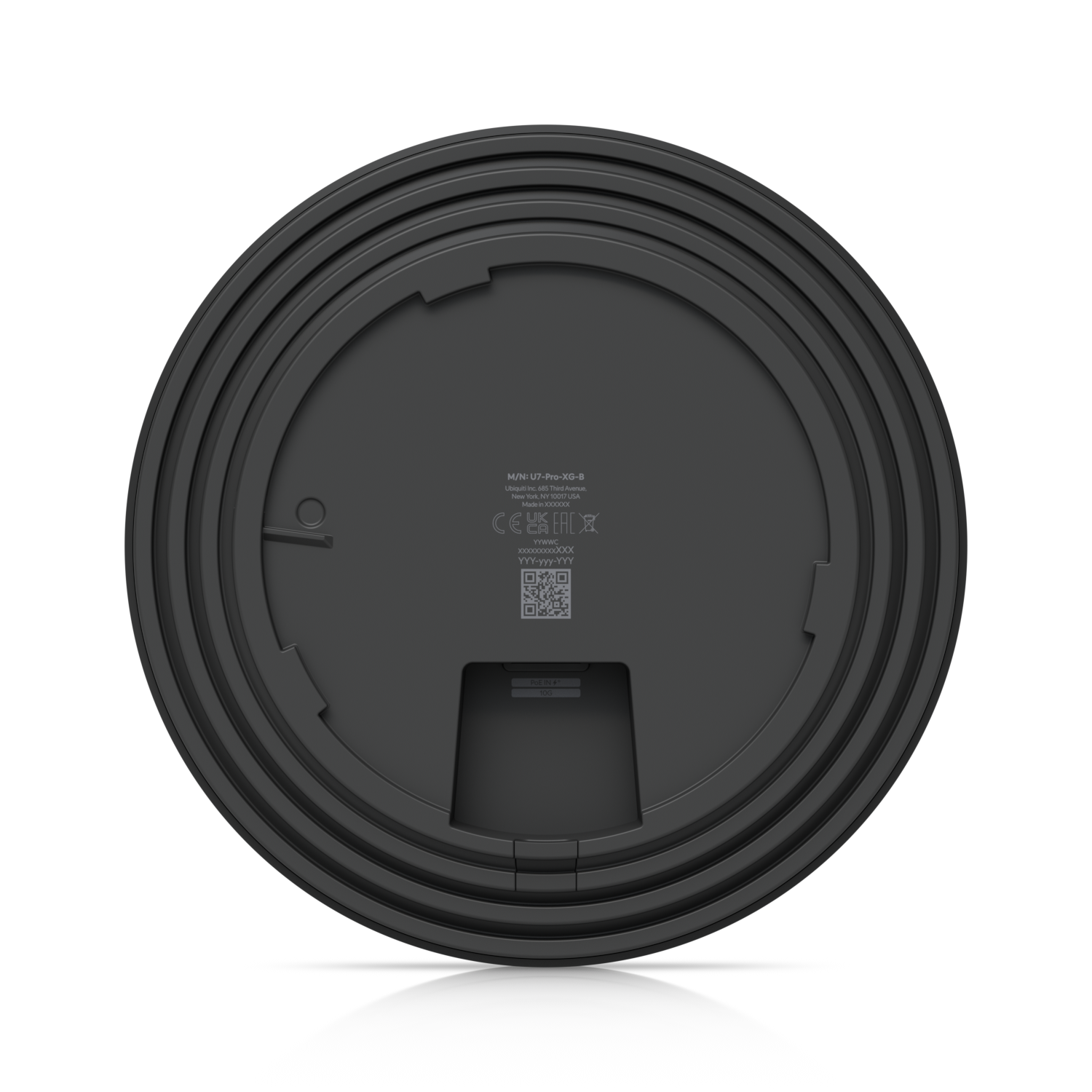 Ceiling-mounted 6-stream WiFi7 AP with 1