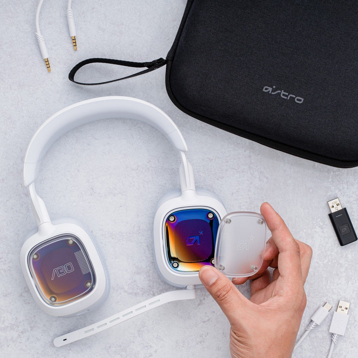 ASTRO Gaming A30 Casque Sans fil Arceau Bluetooth Blanc
