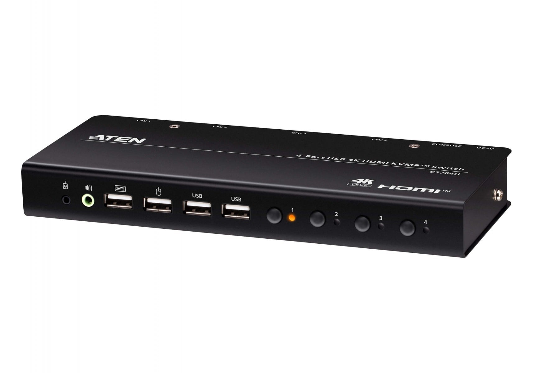 Aten CS784H-AT-G 4-Port USB 4K HDMI KVMP™ Commutateur