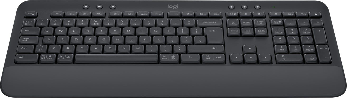 Logitech Signature K650 clavier Bureau Bluetooth QWERTZ Tcheque Graphite