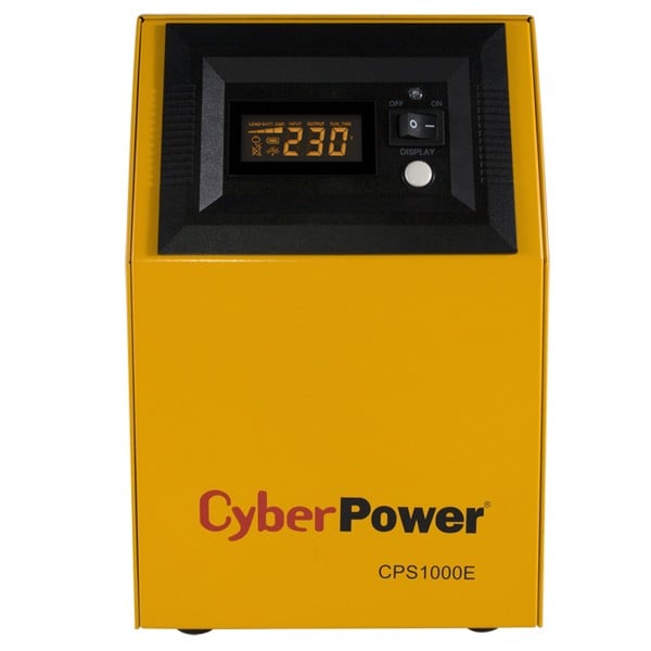 CyberPower Systems CyberPower CPS1000E - Double-conversion (en ligne) - 1 kVA - 700 W - Sinus - 140 V - 300 V