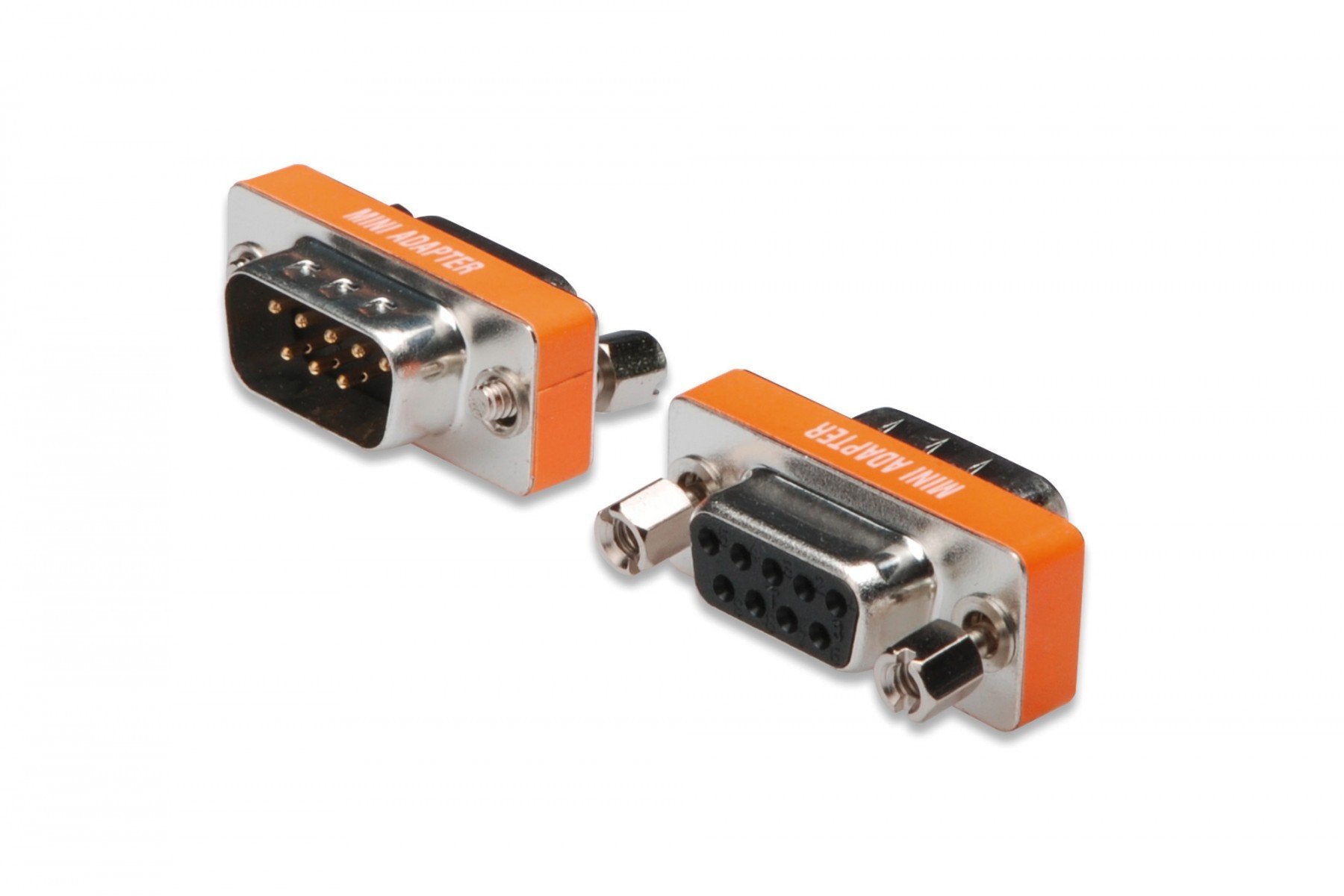 Digitus AK-610513-000-I changeur de genre de câble VGA (D-Sub) Orange, Argent