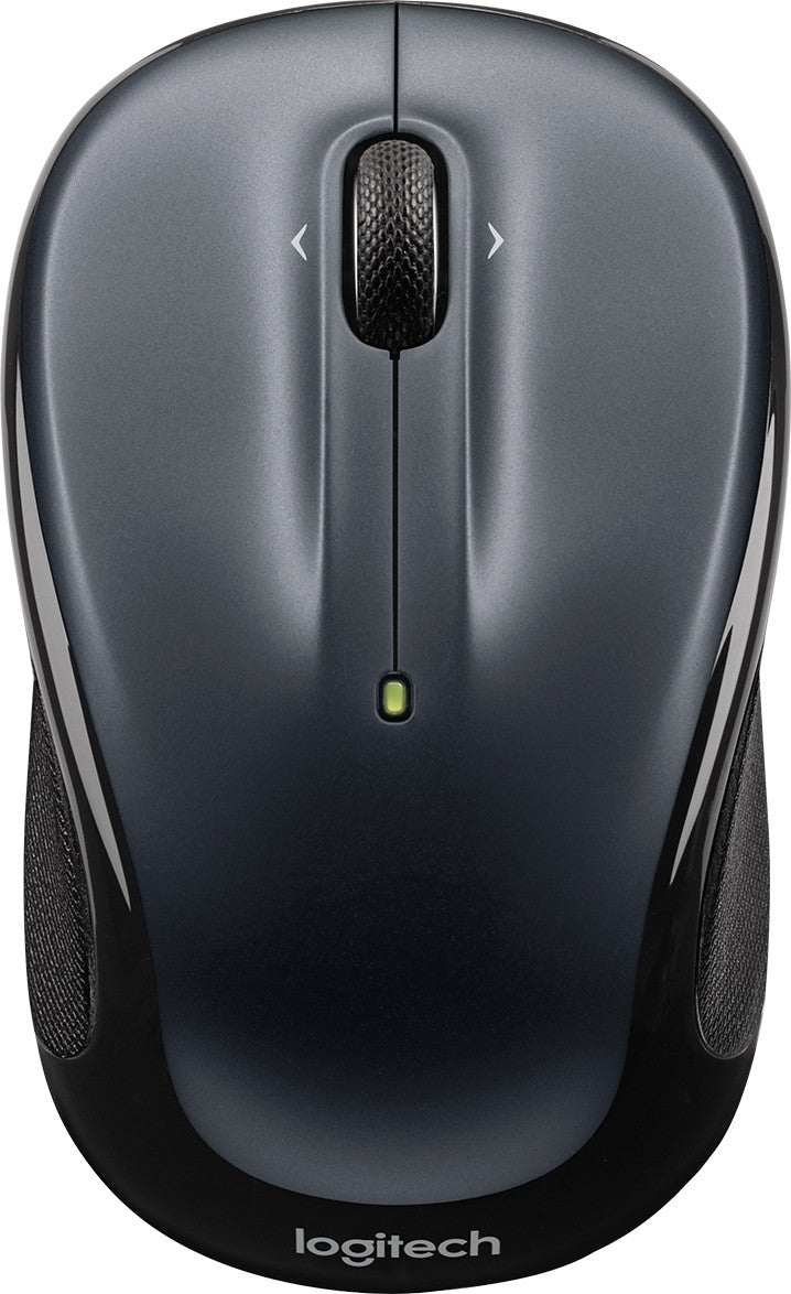 LOGITECH M325s Mouse right and left-handed optical 5 buttons wireless 2.4 GHz USB wireless receiver dark grey