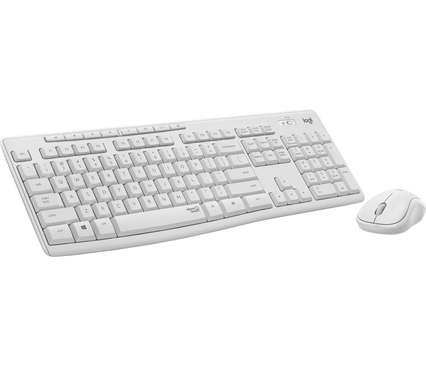 LOGITECH MK295 Silent Wireless Combo - OFF WHITE - FRA - CENTRAL