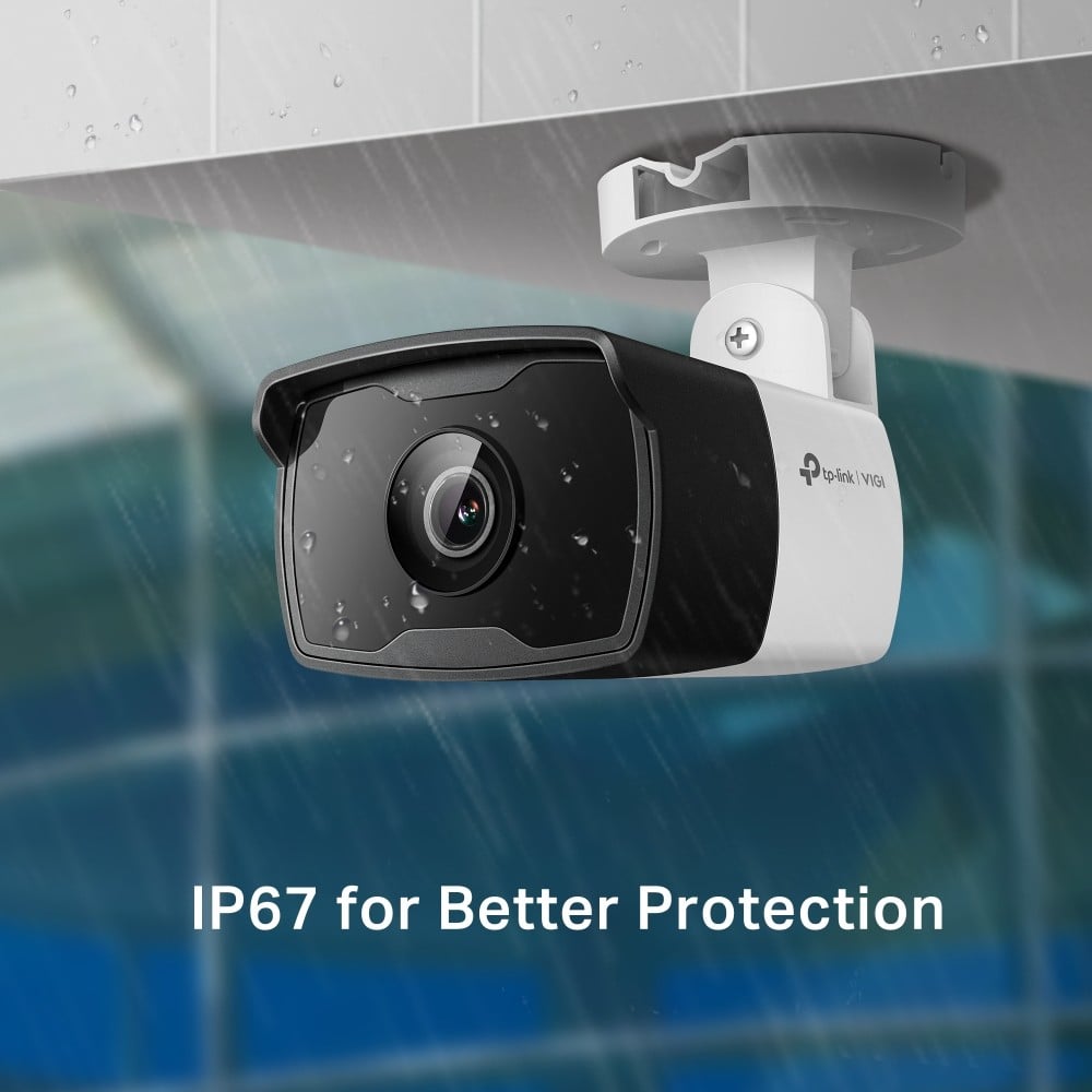 TP-Link VIGI C330I(6MM) caméra de sécurité Balle (forme) Caméra de sécurité IP Extérieure 2304 x 1296 pixels Plafond/Mur/Poteau
