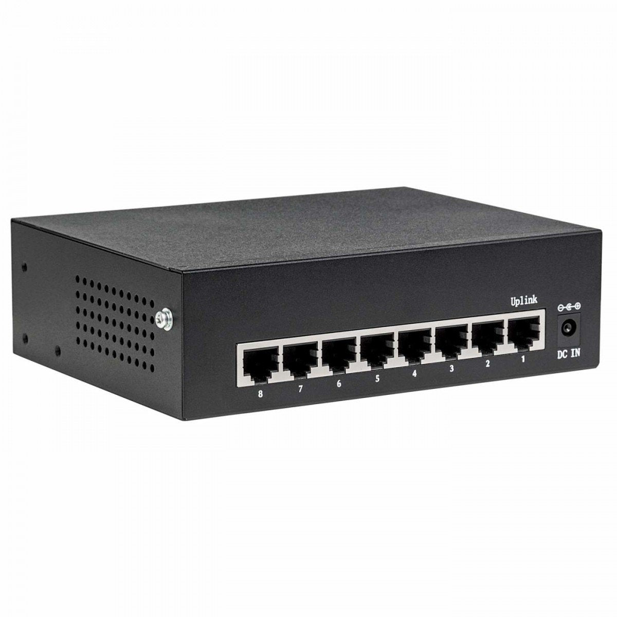 Intellinet 561204 commutateur réseau Géré Gigabit Ethernet (10/100/1000) Connexion Ethernet, supportant l'alimentation via ce port (PoE) Noir