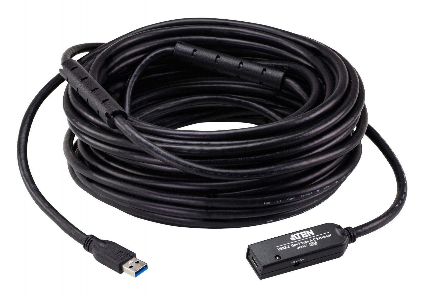 ATEN UE332C Rallonge hybride USB-A 3.2 Gen1 - USB-C 20M