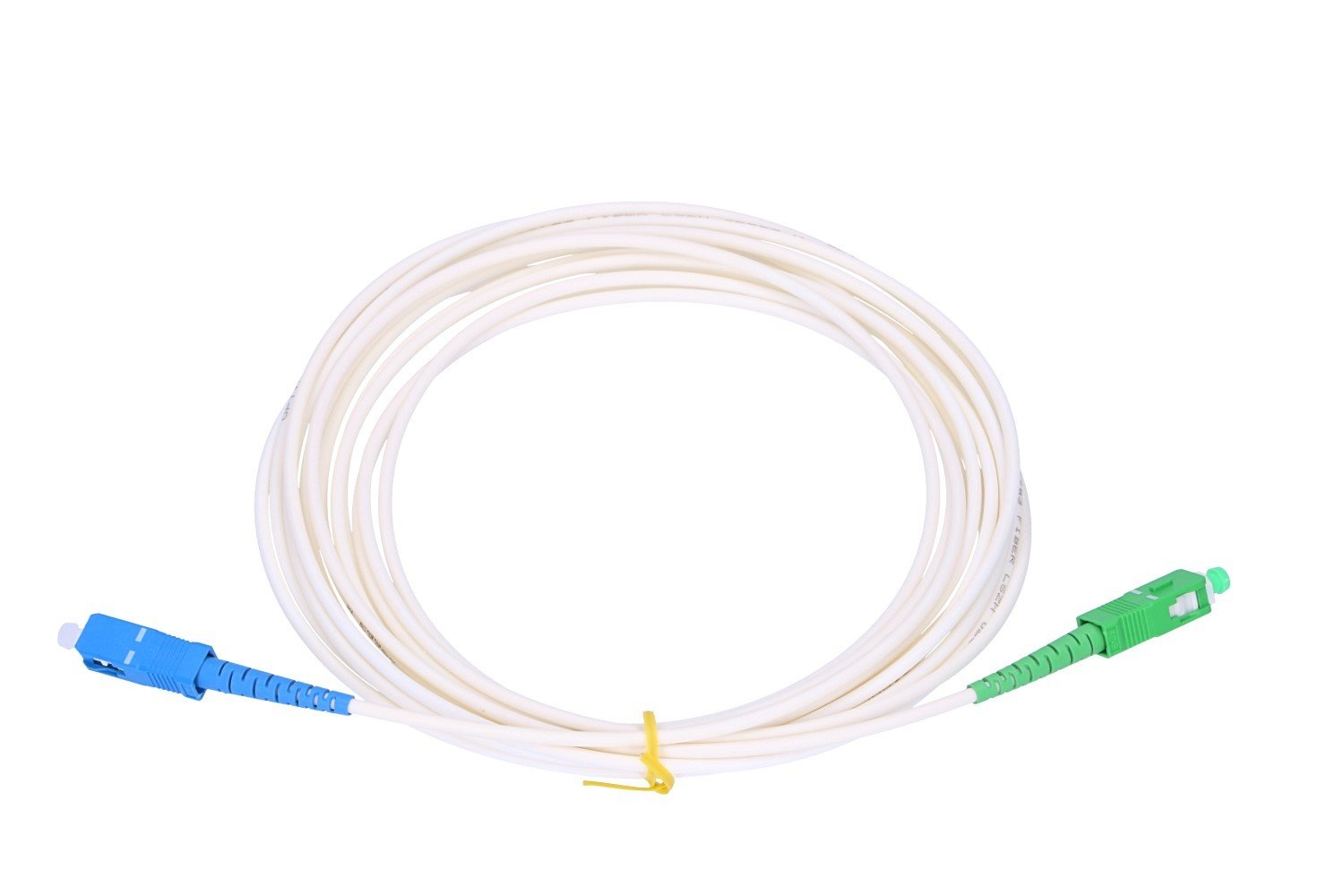 Extralink SC/UPC-SC/APC | Cordon de raccordement | LSZH, Monomode, Simplex, G.657B3, 3mm, Easy Flex, 15m