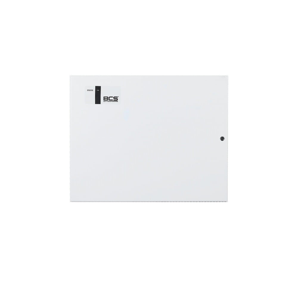 BCS BCS-E Enceinte en Acier Interne 250x200x85mm avec Antivol, Blanc