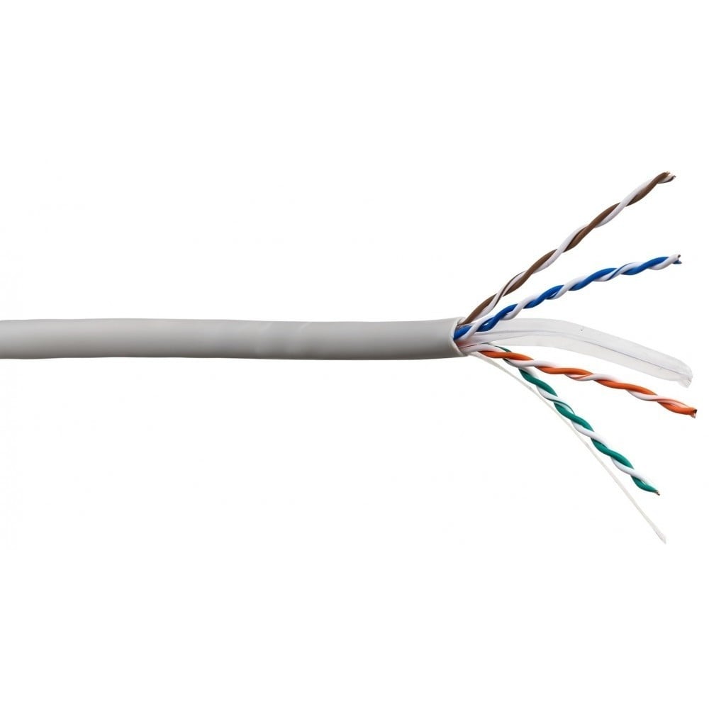 BCS BCS-U/UTP-CAT6-PVC Câble d'installation CAT6 en cuivre de 305m 1000BaseT 250MHz
