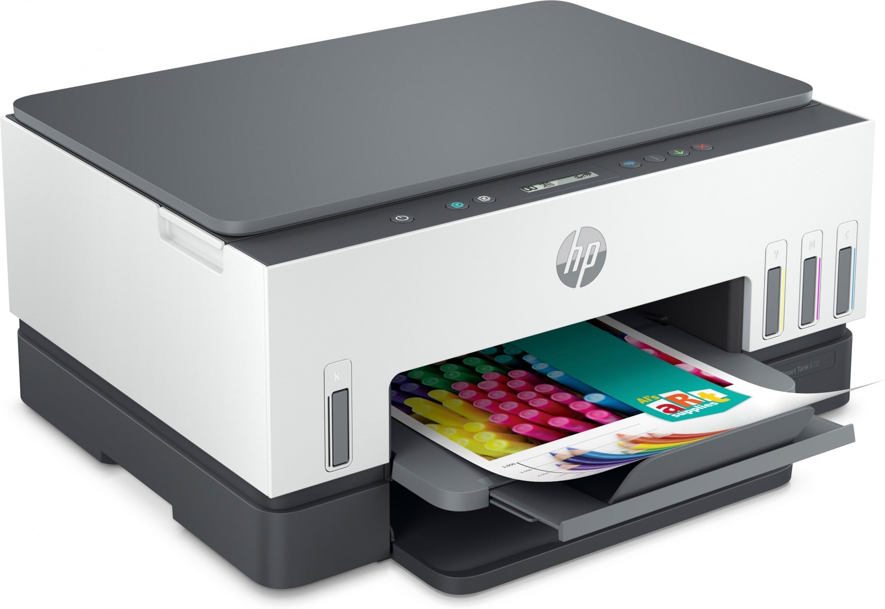 HP Smart Tank 670 All-in-One A jet d'encre thermique A4 4800 x 1200 DPI 12 ppm Wifi