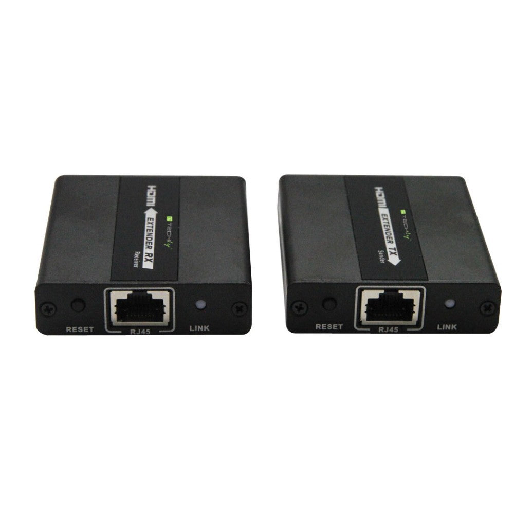 Techly IDATA EXT-E71 Extendeur HDMI 1.3 1080p60Hz jusqu'a 120m sur Cat6 avec IR