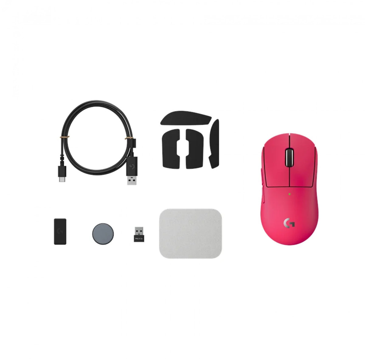 LOGITECH PRO X SUPERLIGHT 2c compact wireless gaming mouse - PINK