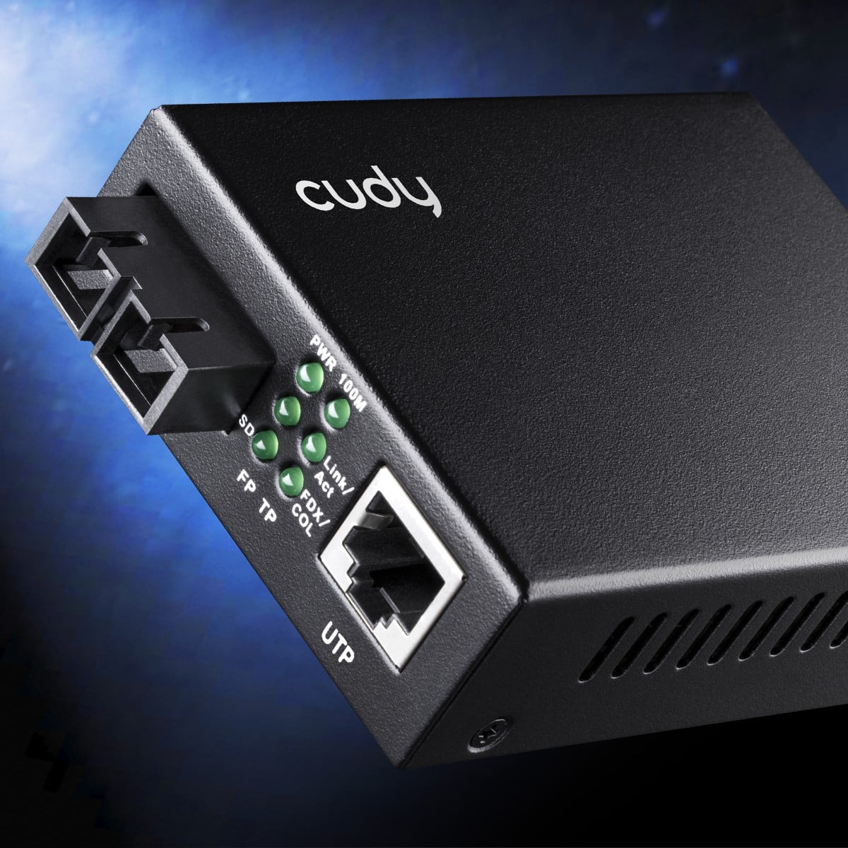 Cudy MC100SA-20 Media Converter 10/100M Ethernet Media Converter, 10/100M 1310nm SM 20Km SC,113C