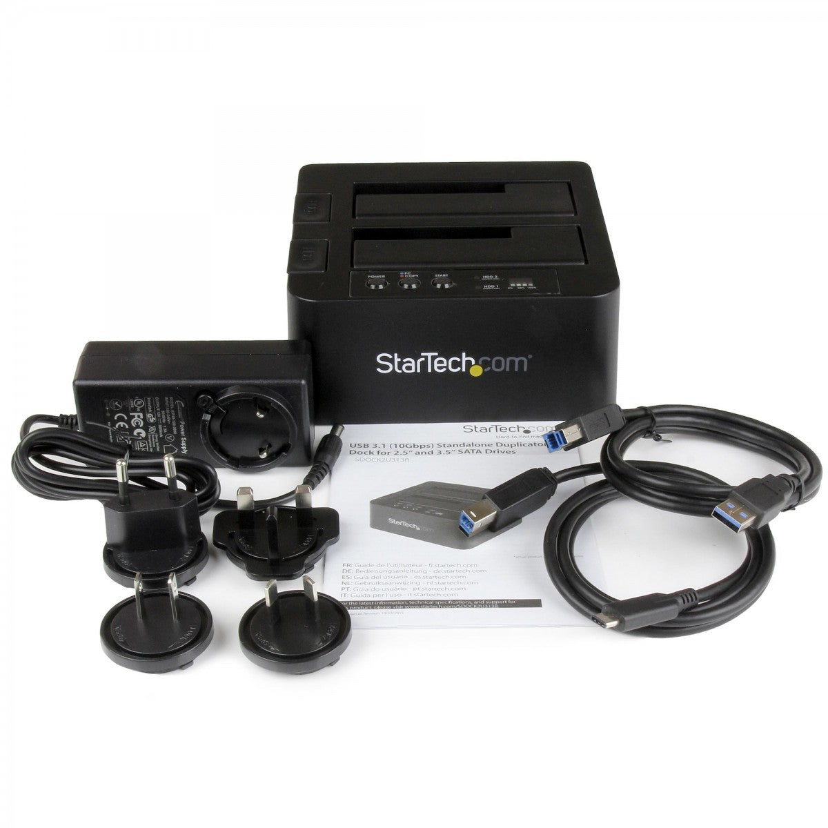 USB 3.1 HDD Duplicator Dock SSD/HDD