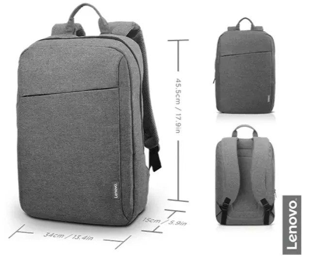 LENOVO 15.6p Laptop Casual Backpack B210 Grey