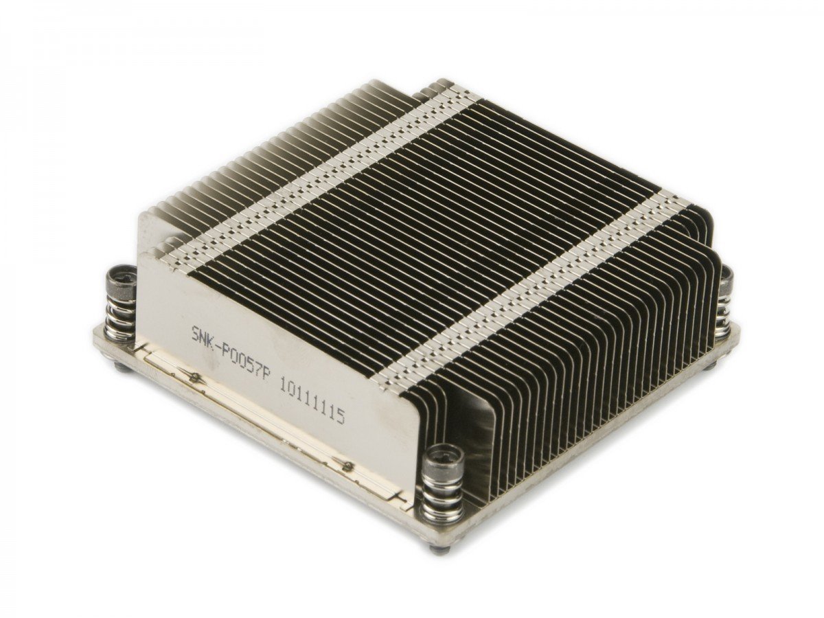 Supermicro SNK-P0057P systeme de refroidissement d’ordinateur Processeur Dissipateur thermique/Radiateur Métallique
