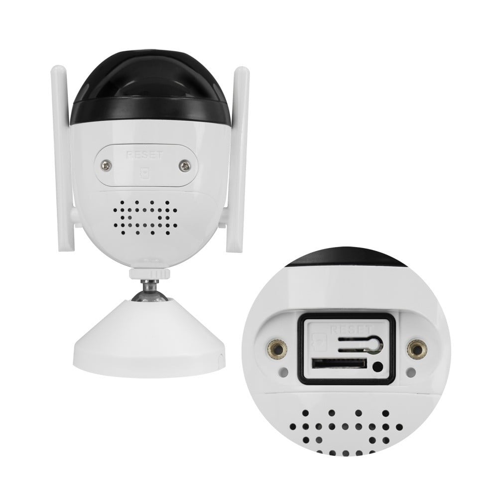 BCS BCS-L-THOME01 Caméra extérieure Wi-Fi 4 MP avec reconnaissance de personnes et LED IR