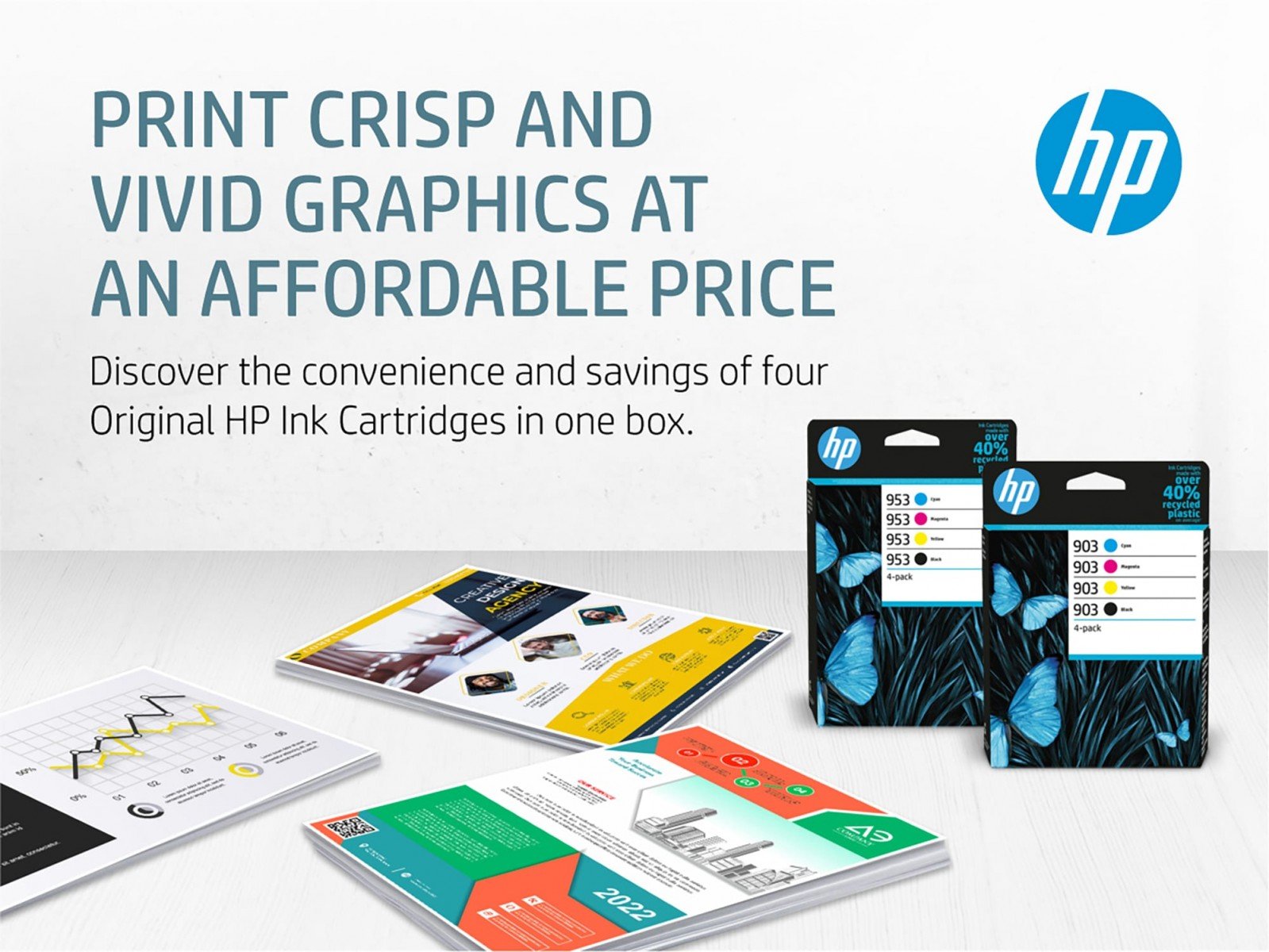 HP 912 CMYK Original Ink Cartridge 4-Pack