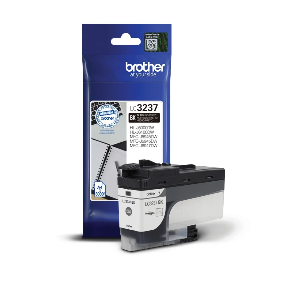 BROTHER LC-3237BK Black Ink 3000 pages
