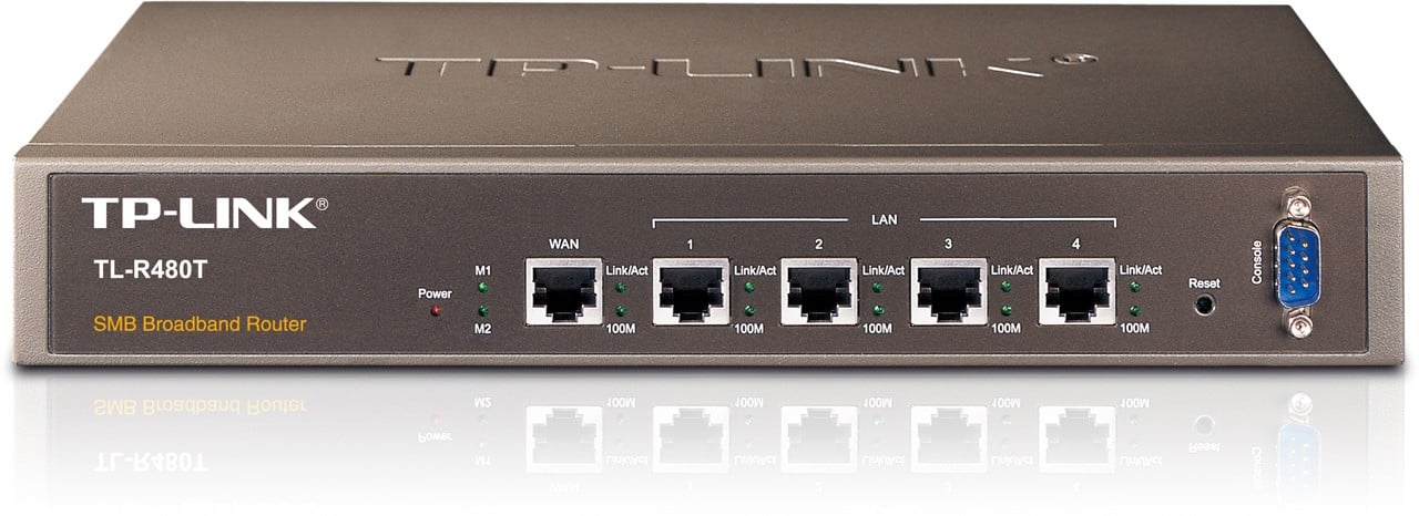 TP-Link TL-R480T Routeur connecté Fast Ethernet Noir