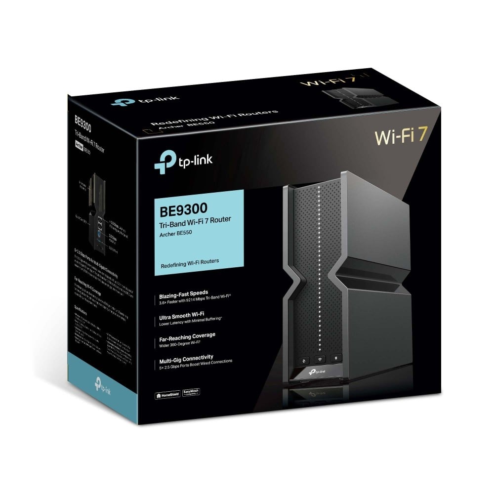 TP-LINK BE9300 Tri-Band Wi-Fi 7 Router