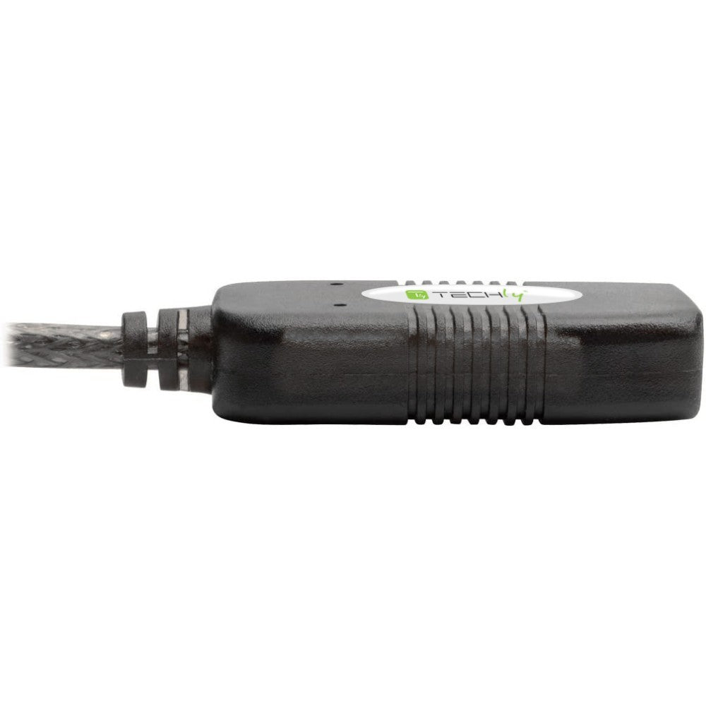 Techly IUSB-REP10TY Câble d'extension actif USB 2.0 USB-A mâle vers USB-A femelle 10m