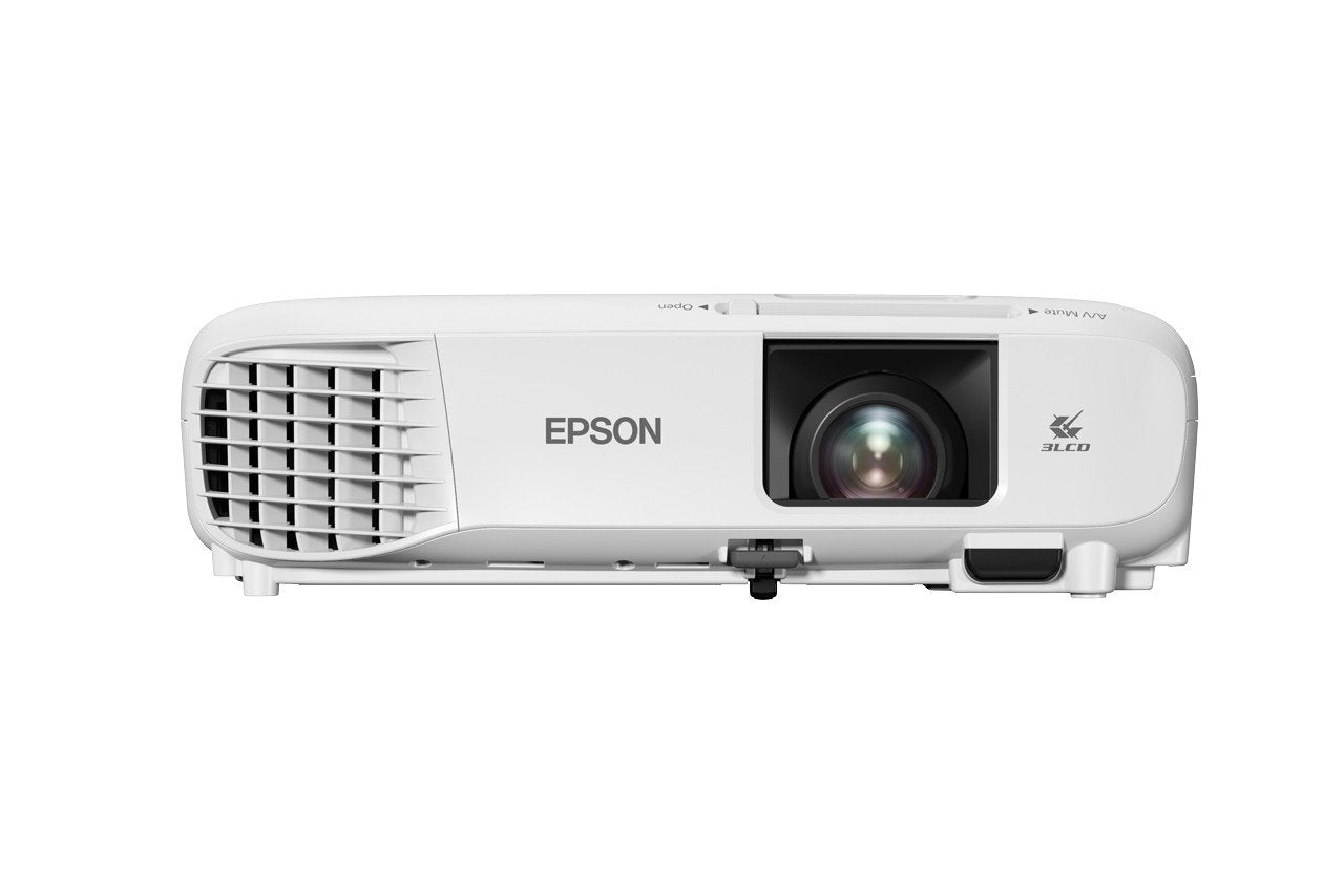 EPSON EB-W49 Projecteur 3LCD, WXGA , 3800 lm, 16 000 : 1, 1,30 – 1,56:1, VGA x2, HDMI x2 , RJ45, Wifi avec ELPAP11