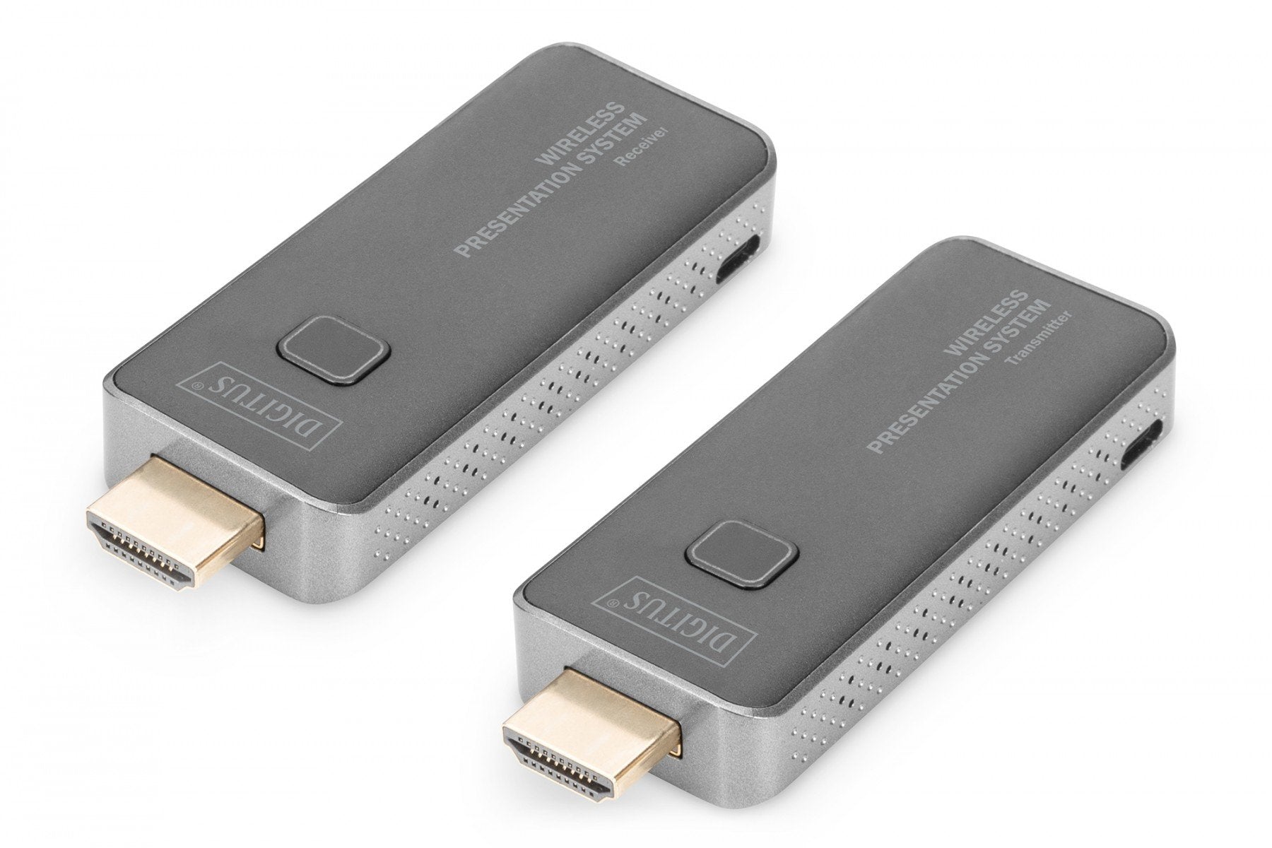 Digitus DS-55319 extension audio/video Émetteur et récepteur AV Noir