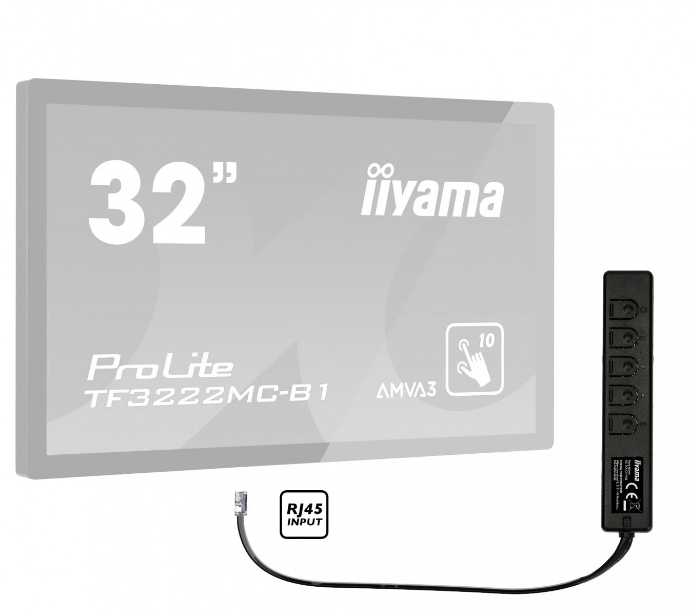iiyama Télécommande filaire pour le moniteur tactile TF3222MC