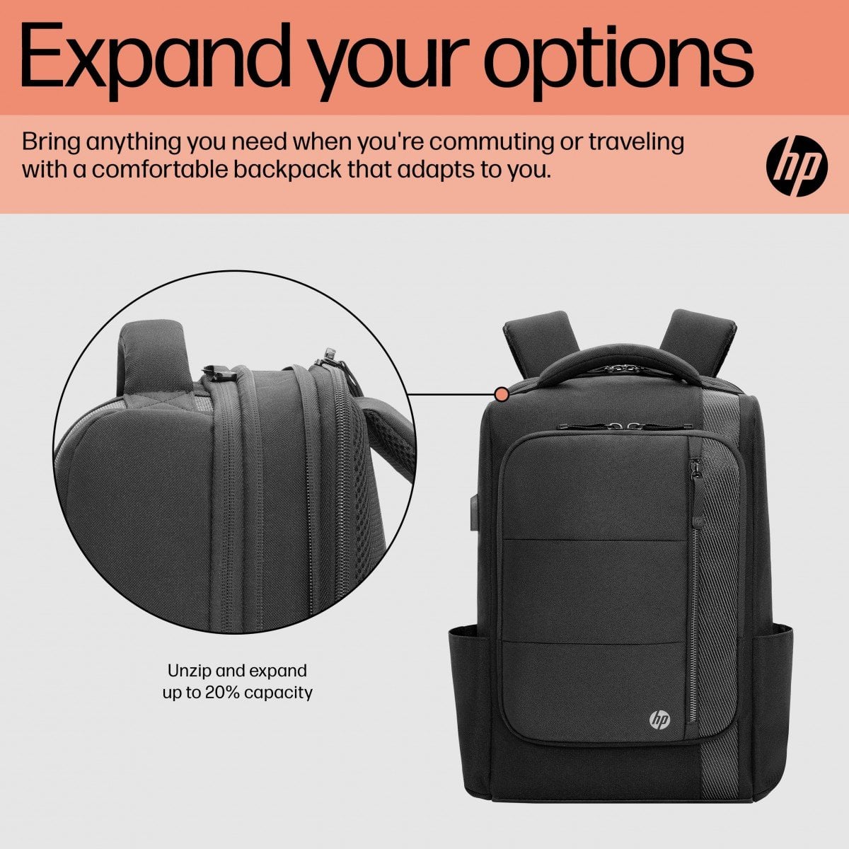 HP Renew Executive 16p Laptop Backpack Smartbuy