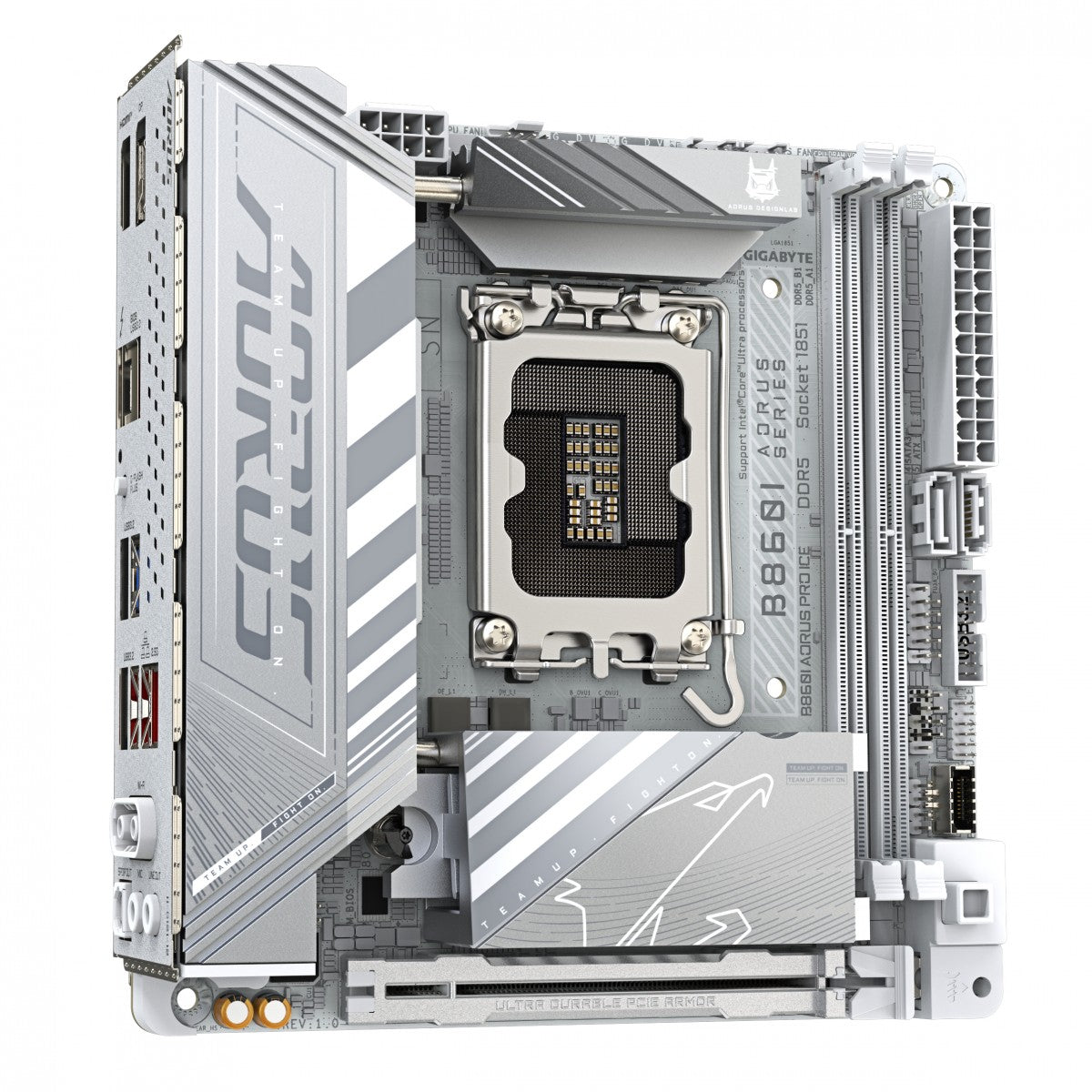 GIGABYTE B860I AORUS PRO ICE carte mere Intel B860 LGA 1851 (Socket V1) mini ITX
