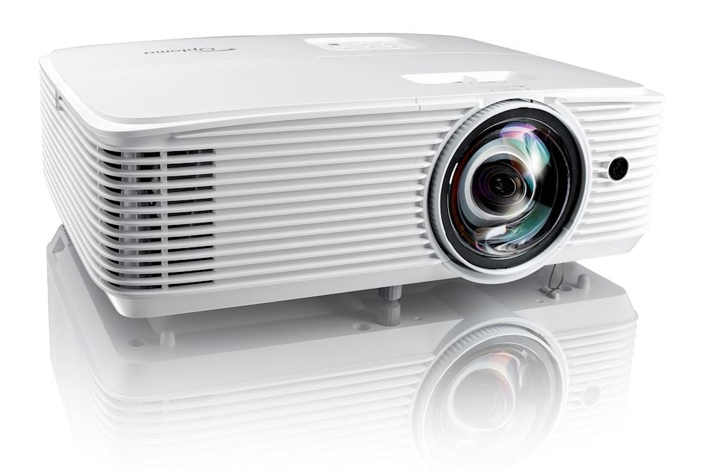 Optoma H117ST Projecteur a focale courte 3800 ANSI lumens DLP WXGA (1280x800) Compatibilité 3D Blanc