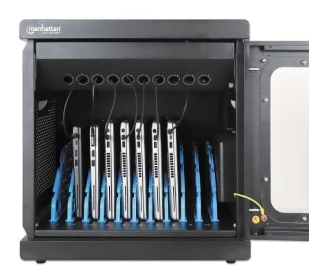 Manhattan 180924 Armoire de chargement AC Schuko 10 ports