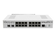 Mikrotik Cloud Core Router 2004-16G-2S+ with Annapurna Labs Alpine v2 CPU with 4x ARMv8-A Cortex-A57 cores running at 1.7GHz, 4GB of DDR4 RAM, 128MB NAND storag