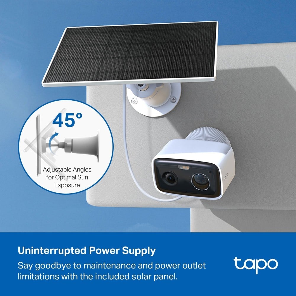 TP-Link Tapo C400 KIT Boîte Caméra de sécurité IP Extérieure 1920 x 1080 pixels Mur